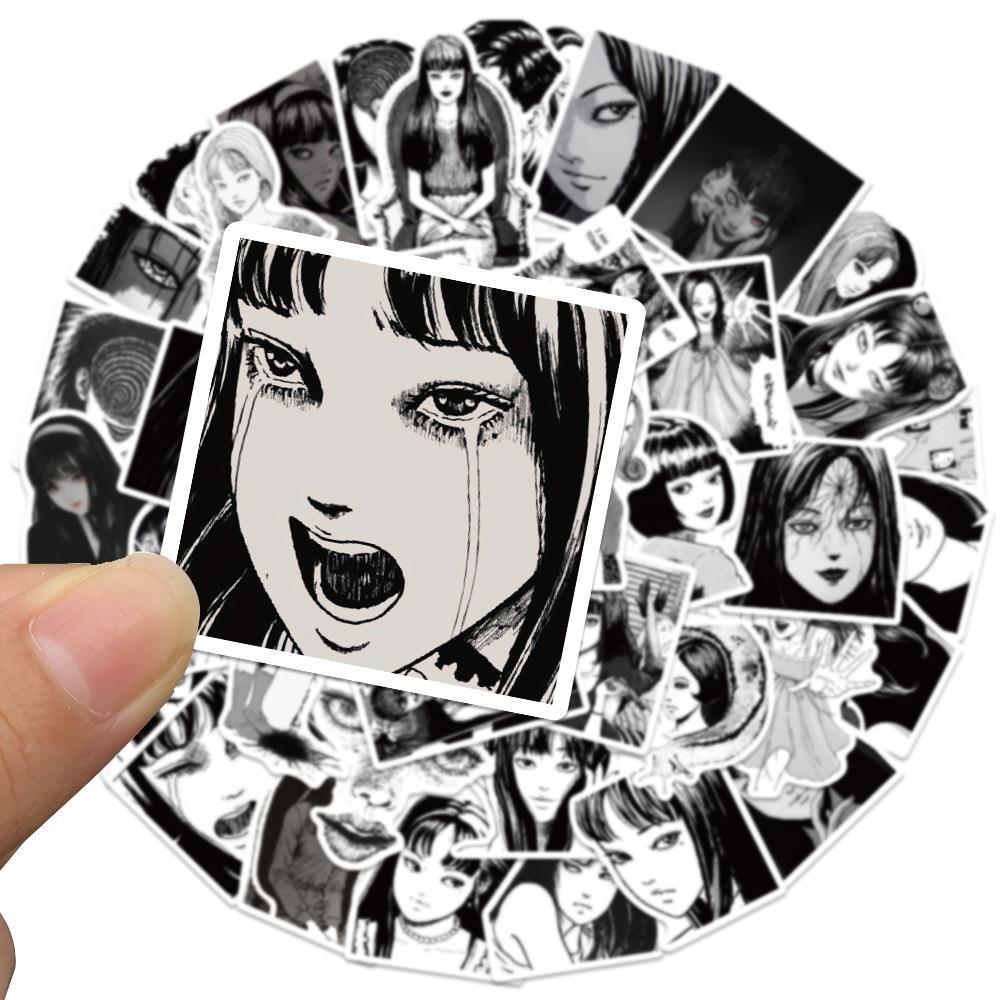Laptop Accessories Girly - 50 Pz Horror Giapponese Anime Tomoe