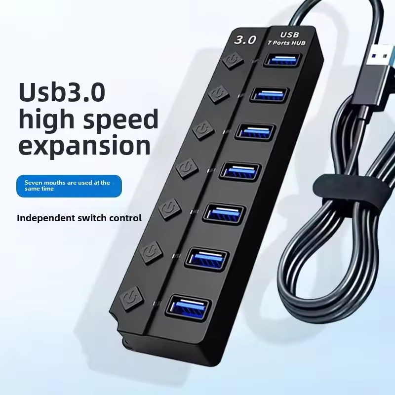 Laptop Accessories Hub - Adattatore di Alimentazione USB 3.0, Hub