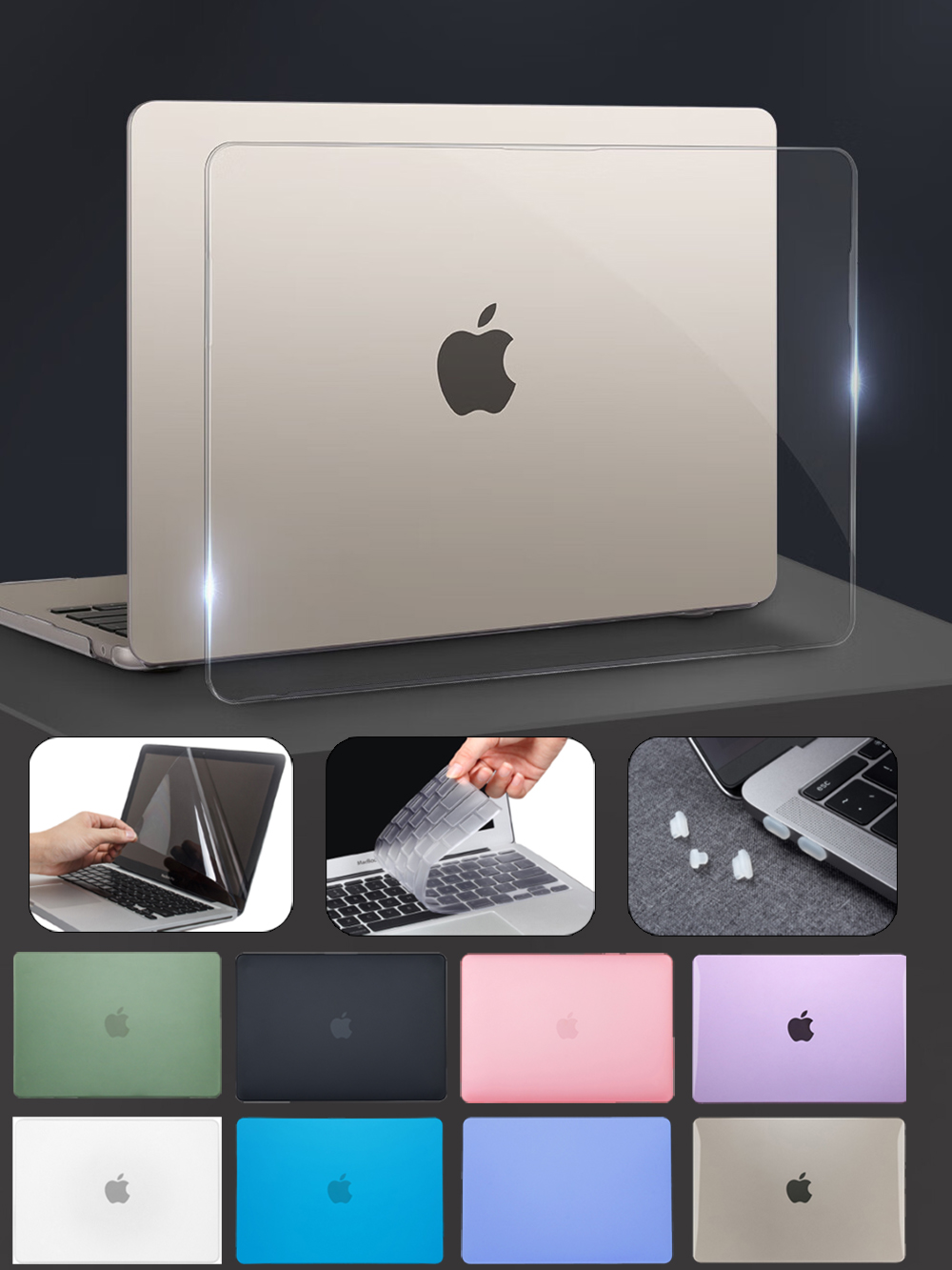 Mac Laptop Accessories - Caso di cristallo Opaco di Caso