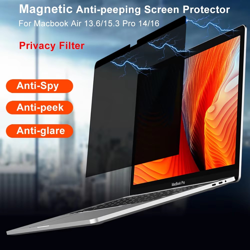 Privacy Screen Filter - Pellicola magnetica anti-spia per Mac, filtro