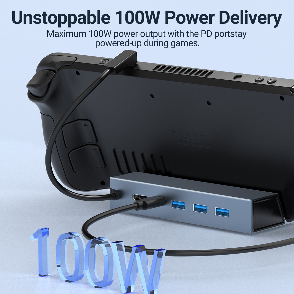 5 in 1 USB-C Hub di gioco Tipo - Laptop Accessories Hub recensione e prezzo
