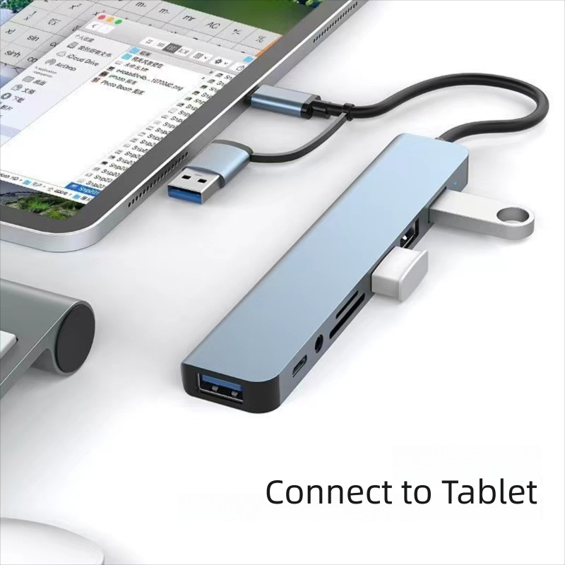 Hub USB C 8 in 2 con splitter  - Laptop Accessories Hub recensione e prezzo