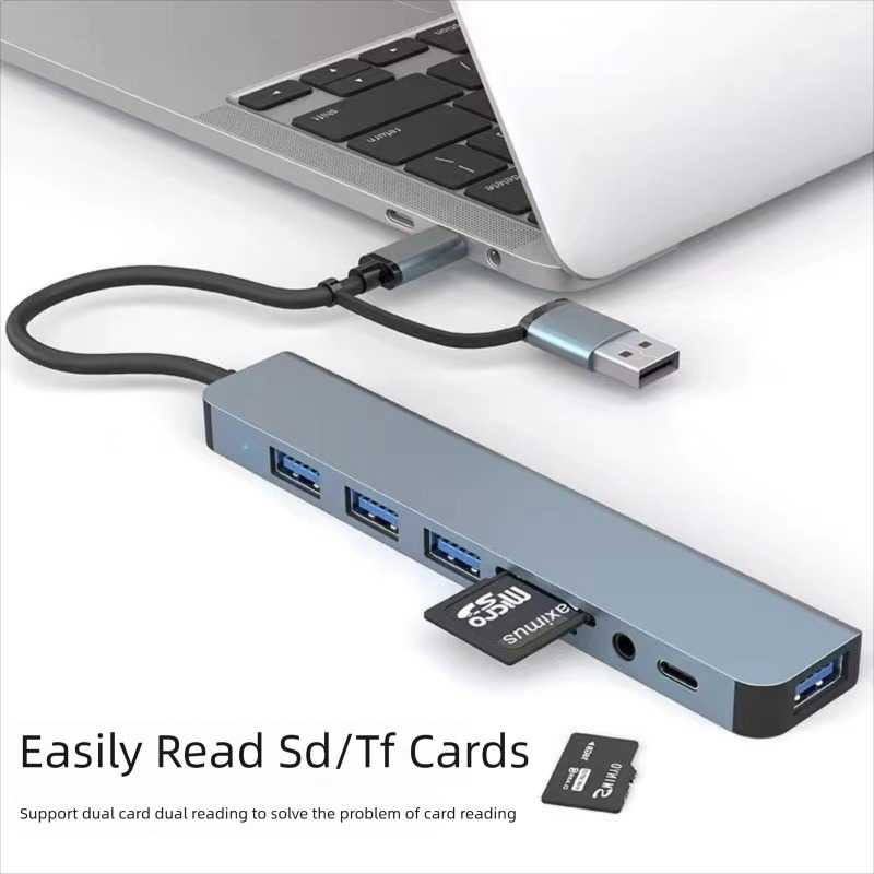 Hub USB C 8 in 2 con splitter  - Laptop Accessories Hub recensione e prezzo
