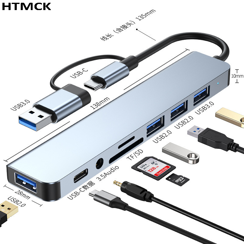 Hub USB C 8 in 2 con Multiport - Laptop Accessories Hub recensione e prezzo