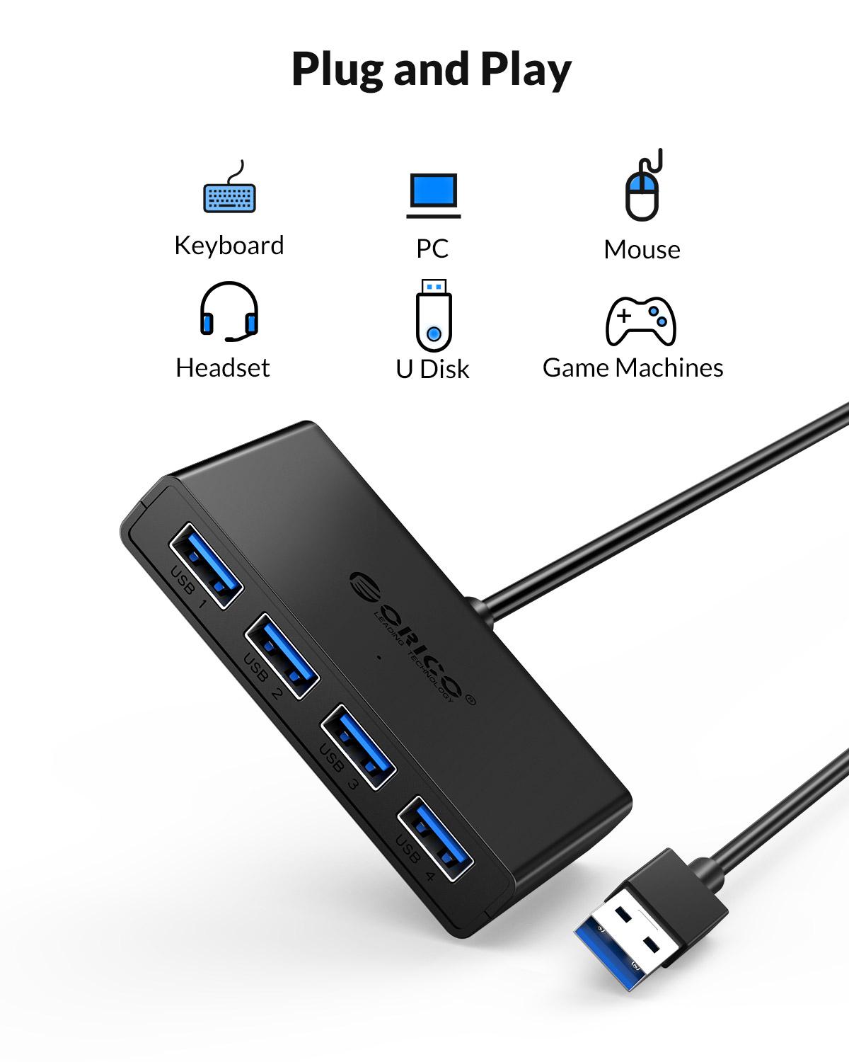 ORICO Hub USB 4 porte Multi US - Mac Laptop Accessories recensione e prezzo