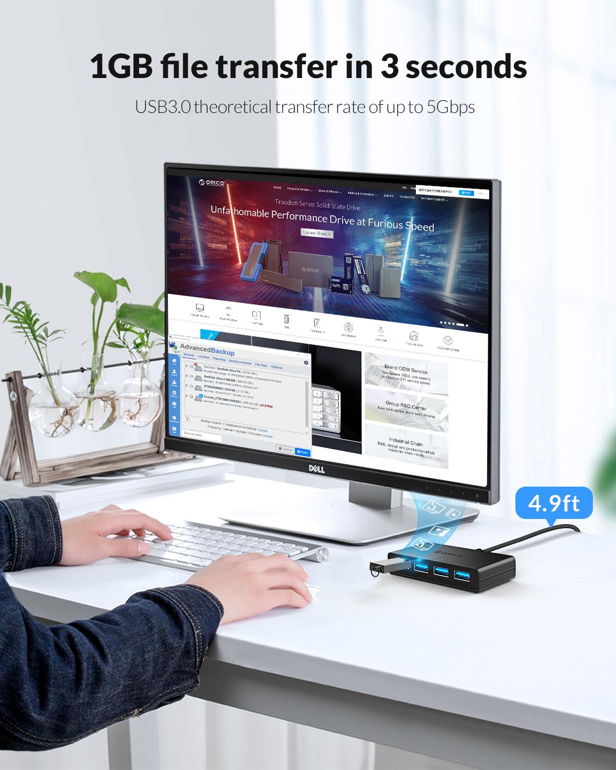 ORICO Hub USB 4 porte Multi US - Mac Laptop Accessories recensione e prezzo