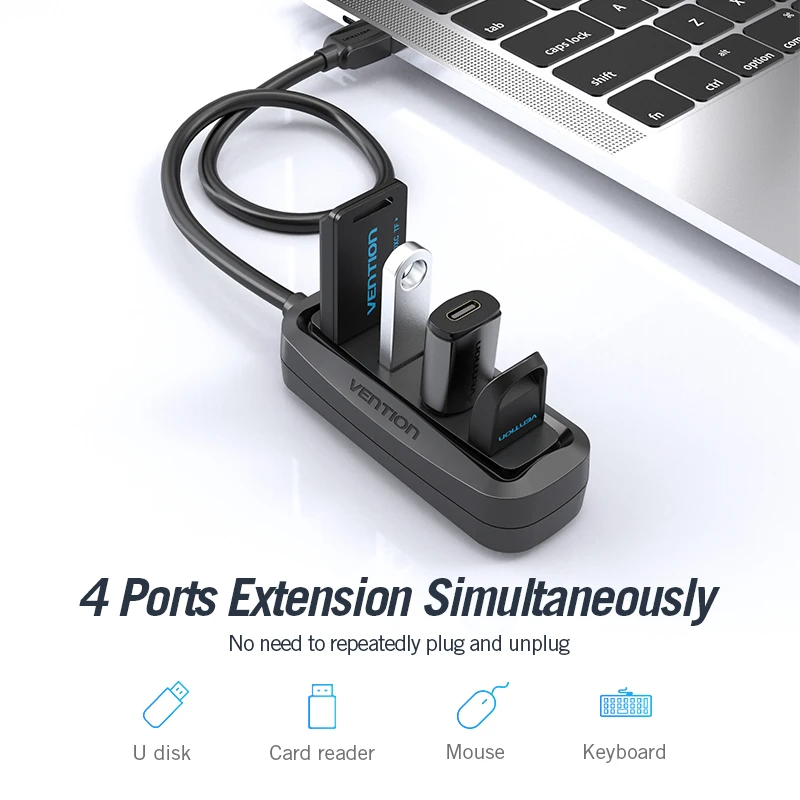 Vention USB 2.0 HUB 4 porte co - Laptop Accessories Hub recensione e prezzo