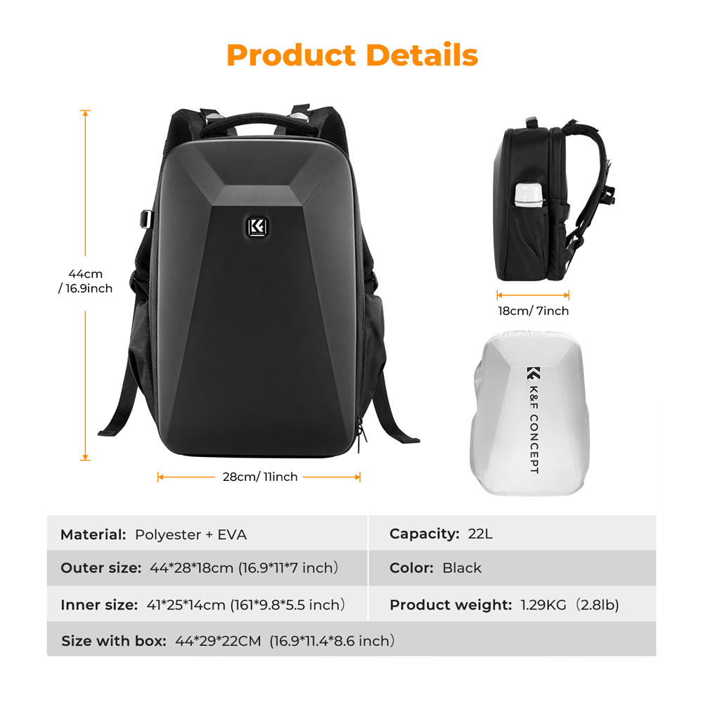 K&F CONCEPT Borsa per Fotocame - Laptop Bag Waterproof recensione e prezzo