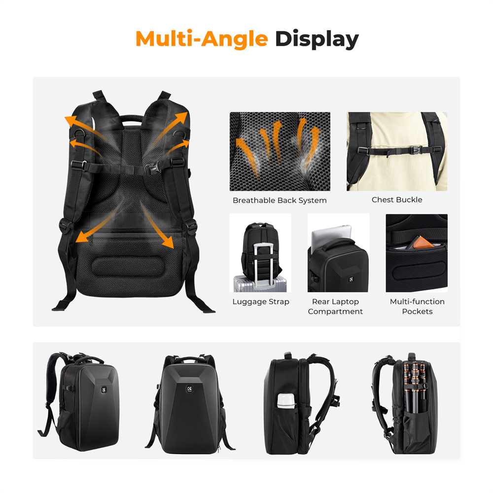 K&F CONCEPT Borsa per Fotocame - Laptop Bag Waterproof recensione e prezzo