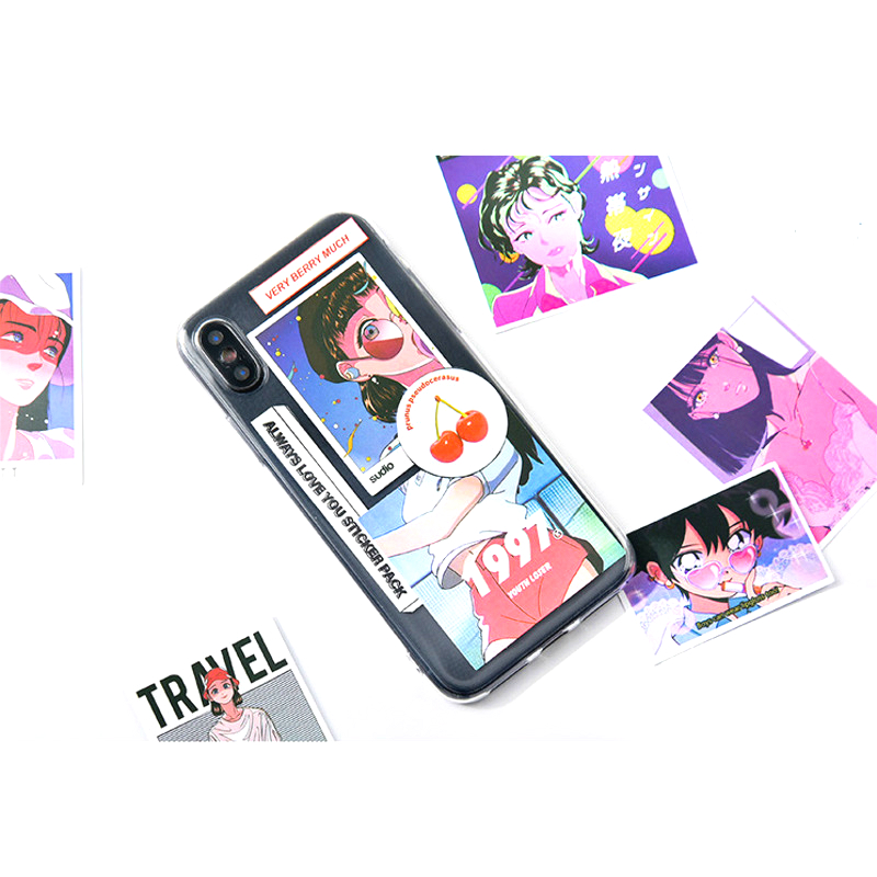 60pcs Kawaii giappone Retro An - Laptop Accessories Girly recensione e prezzo