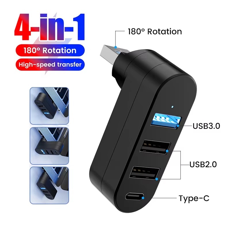 Hub USB 3.0 Mini Splitter Box  - Laptop Accessories Hub recensione e prezzo
