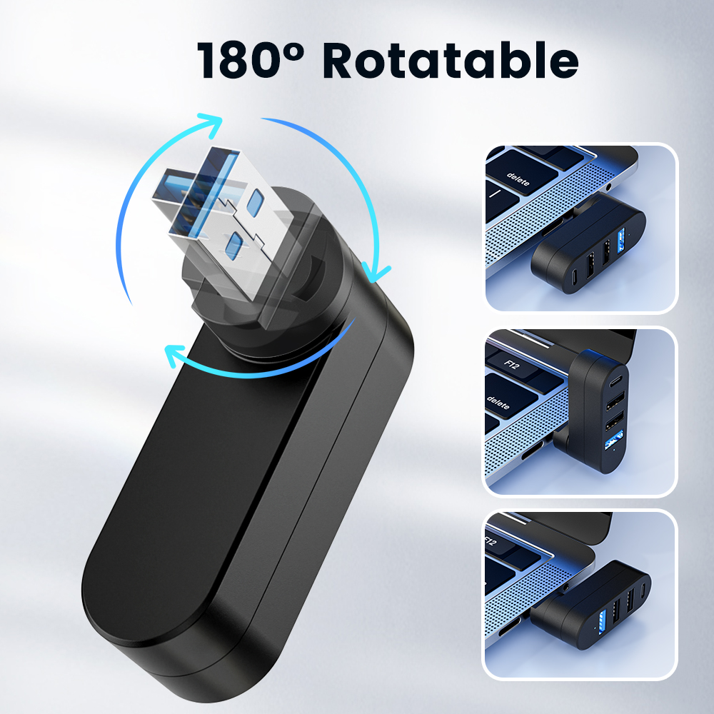Hub USB 3.0 Mini Splitter Box  - Laptop Accessories Hub recensione e prezzo